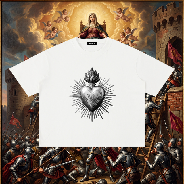 The Sacred Heart — Engraved